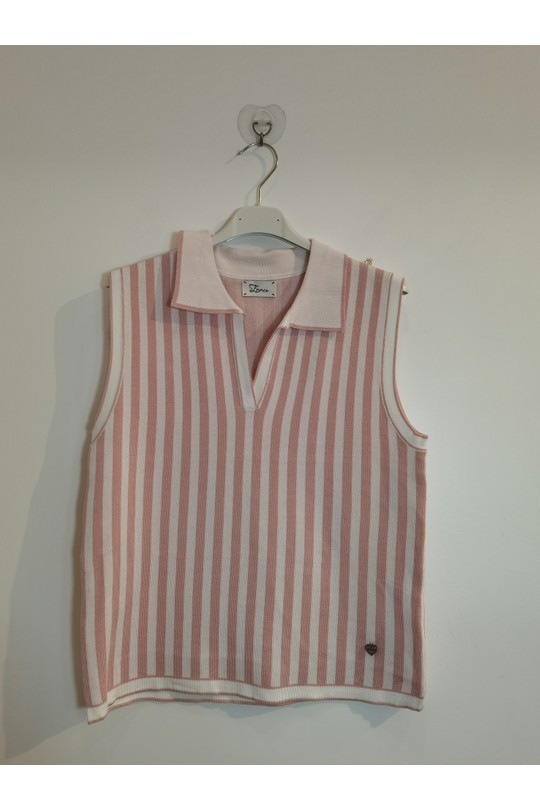 Tops Femme Taupe ROSEMARY COLLECTION GABY850 Efashion Paris