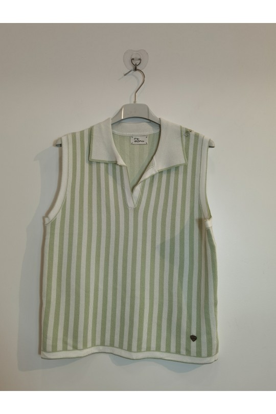 Tops Femme Taupe ROSEMARY COLLECTION GABY850 Efashion Paris