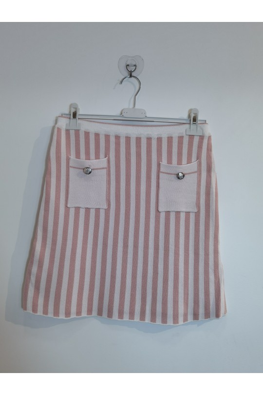 Jupes Femme Rose ROSEMARY COLLECTION JAMY850 Efashion Paris