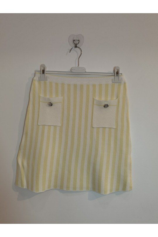 Jupes Femme Rose ROSEMARY COLLECTION JAMY850 Efashion Paris