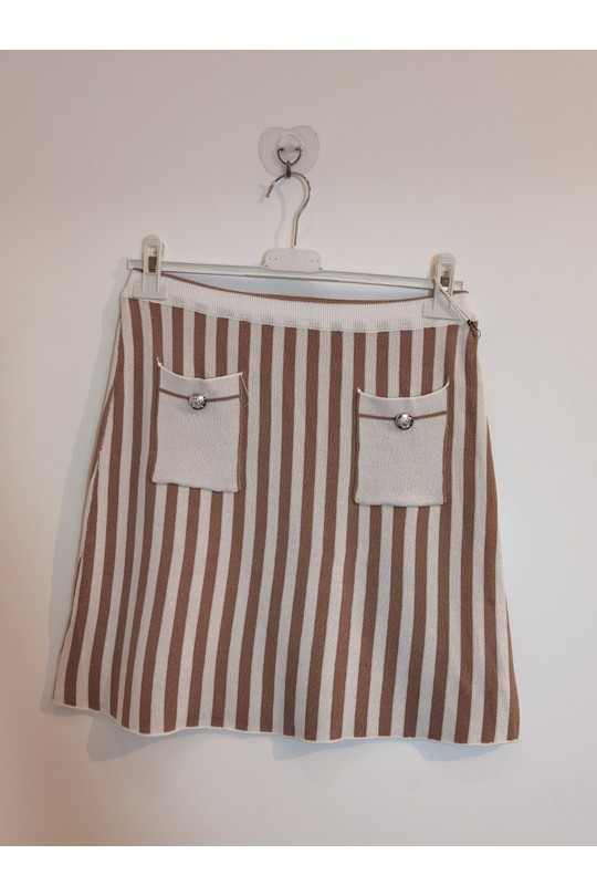 Jupes Femme Rose ROSEMARY COLLECTION JAMY850 Efashion Paris