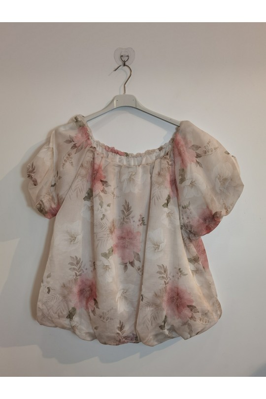 Tops Femme Beige ROSEMARY COLLECTION FLORA950 Efashion Paris