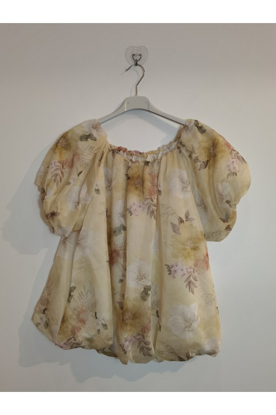 Tops Femme Beige ROSEMARY COLLECTION FLORA950 Efashion Paris