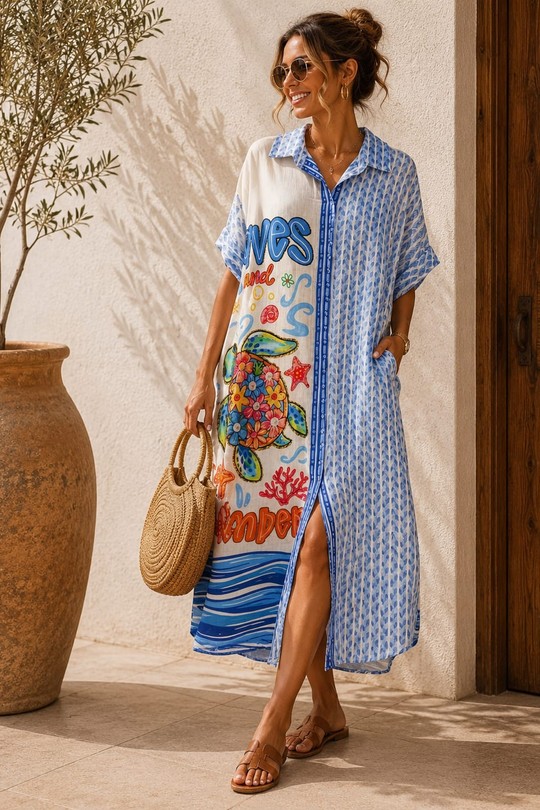 Midi dresses Women Motifs ROSEMARY COLLECTION 950148 Efashion Paris