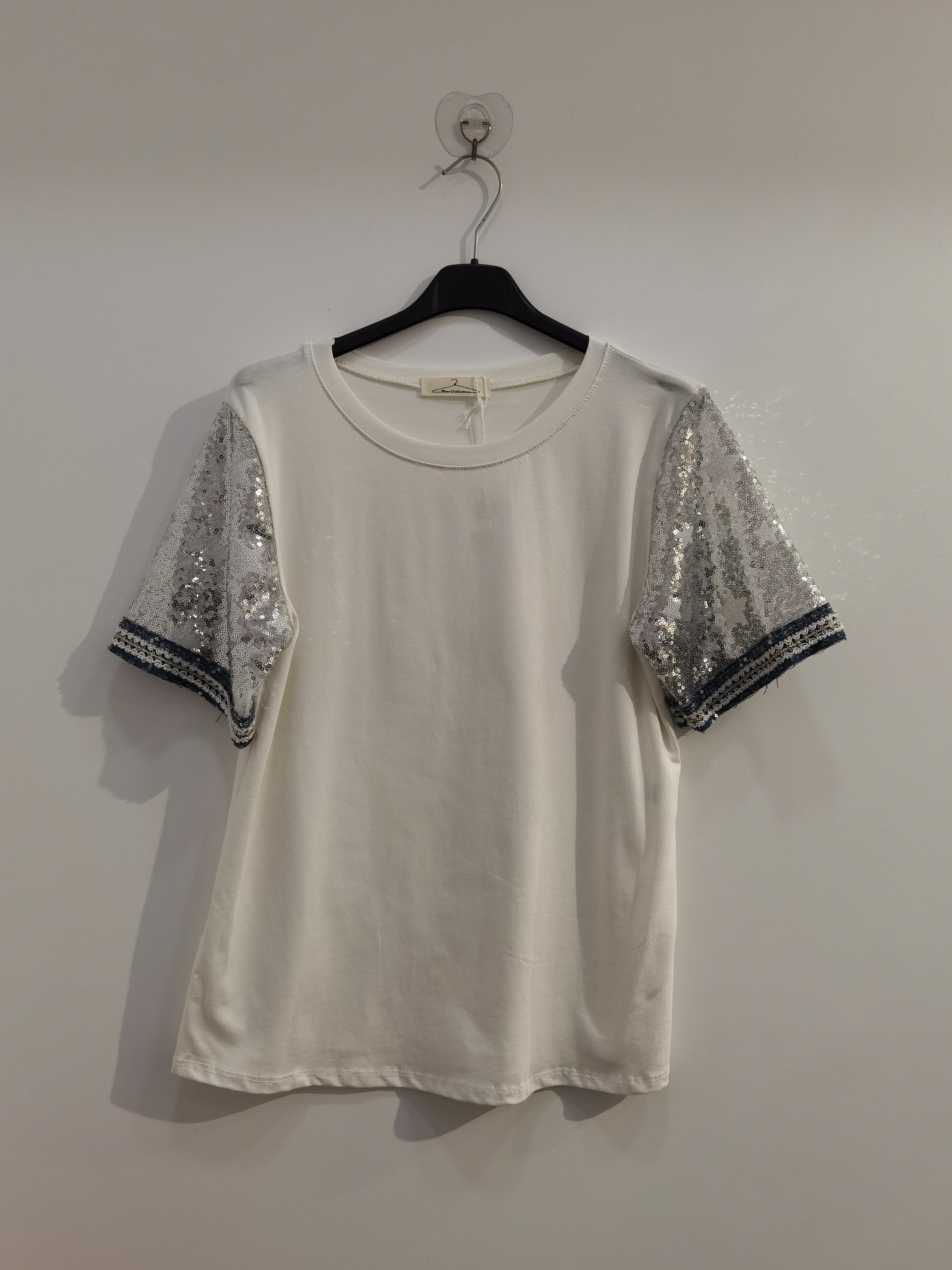 T-shirts Women White ROSEMARY COLLECTION D377501  #c Efashion Paris