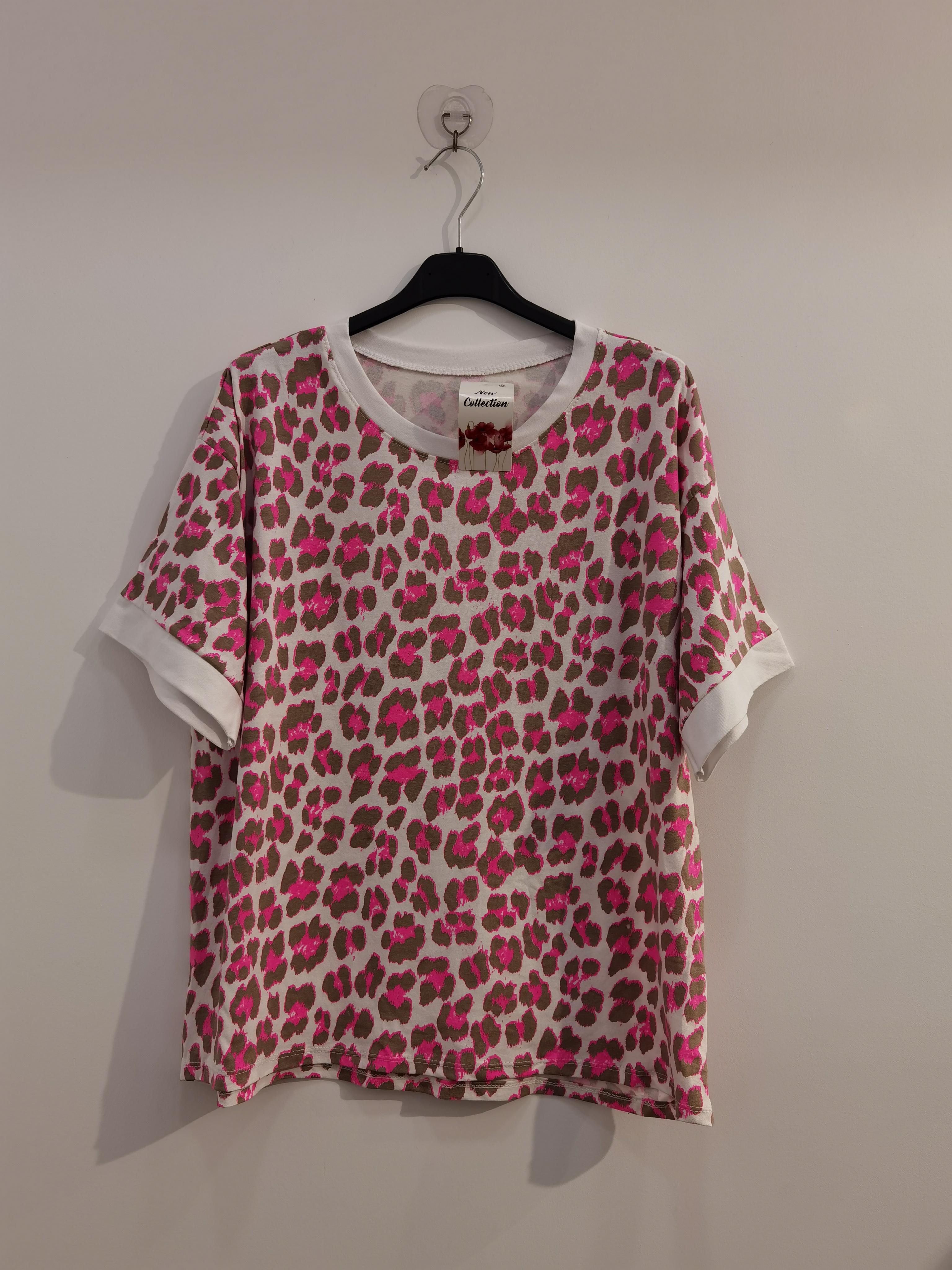 Tops Femme Taupe ROSEMARY COLLECTION LEO650FLUO #c Efashion Paris