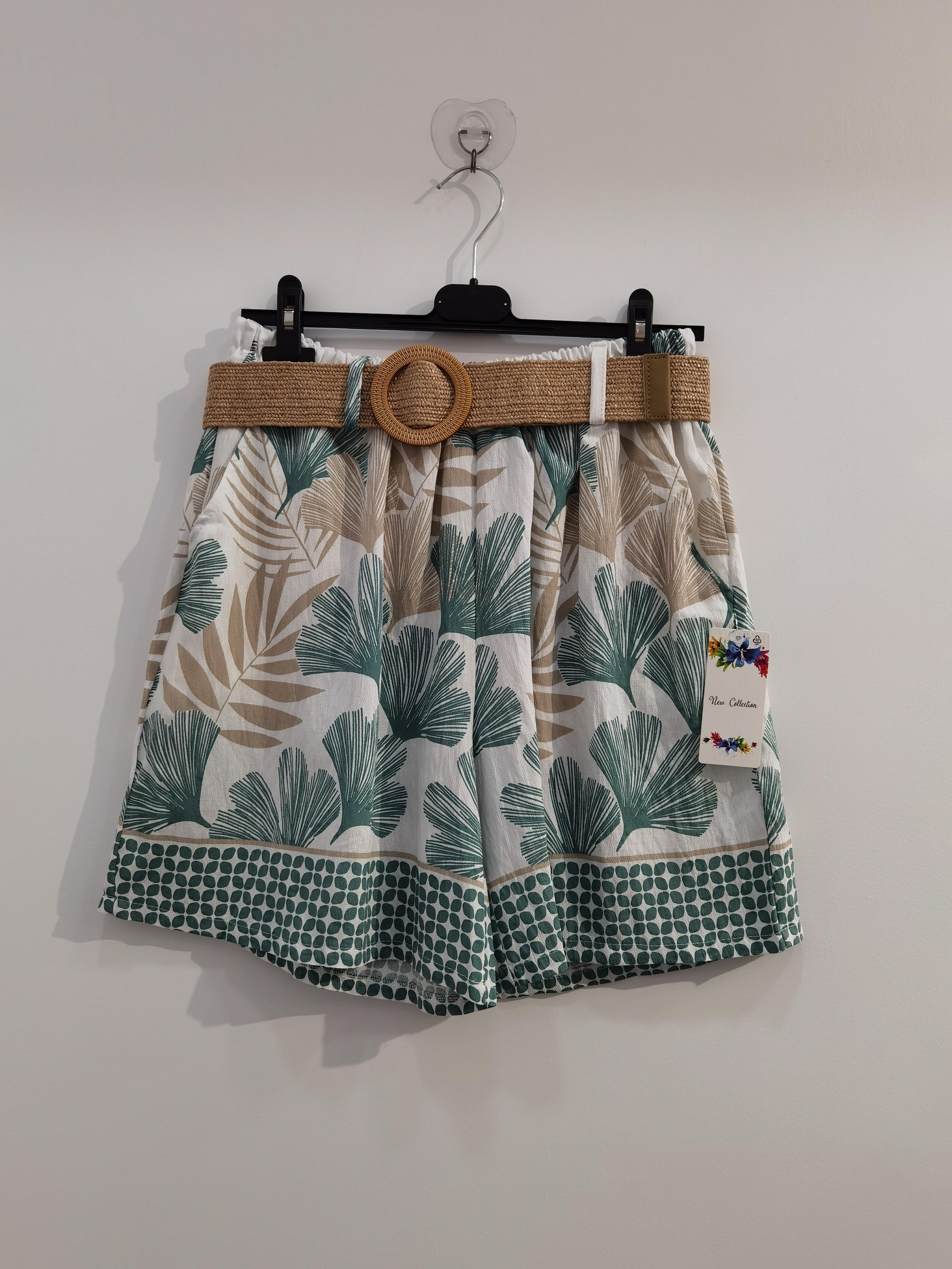 Shorts Femme Vert sapin ROSEMARY COLLECTION SH700GEKO #c Efashion Paris