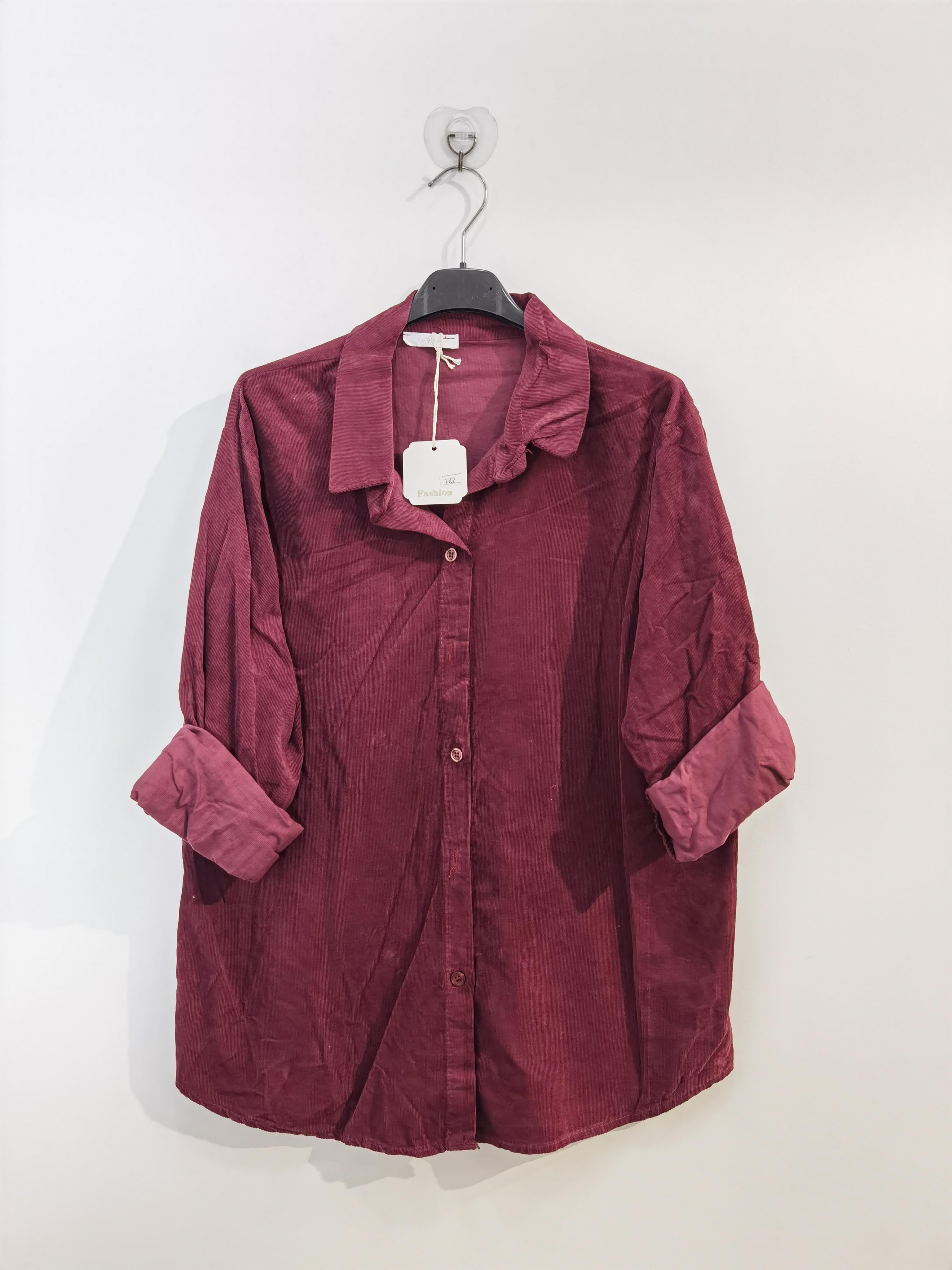 Camisas Mujer Burgundy ROSEMARY COLLECTION KATIA900 #c Efashion Paris