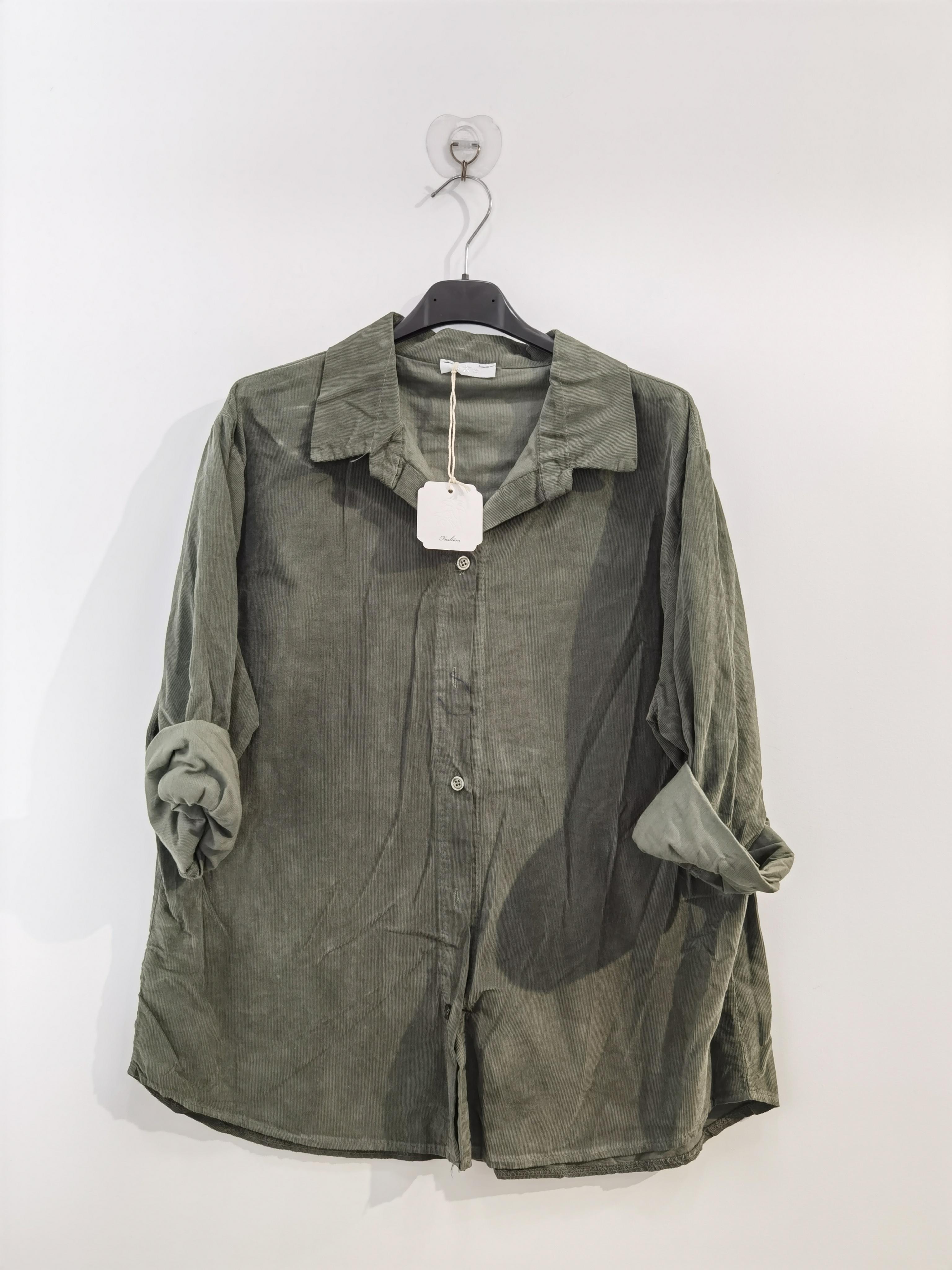 Camisas Mujer Khaki ROSEMARY COLLECTION KATIA900 #c Efashion Paris