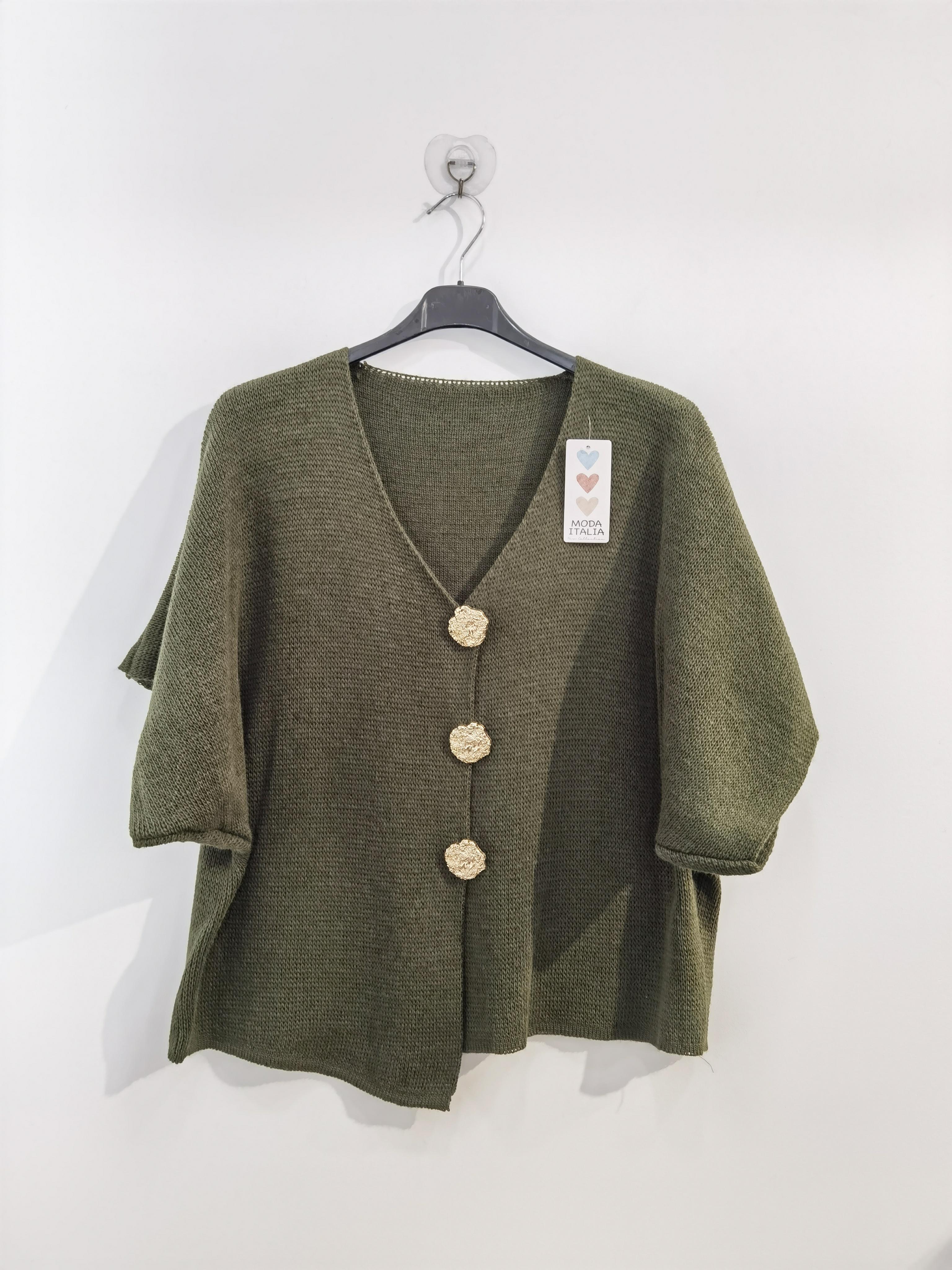 Jerséis Mujer Khaki ROSEMARY COLLECTION CAPUCINE800 #c Efashion Paris