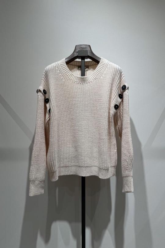Jumpers Women Cream W STUDIO M83185 Efashion Paris