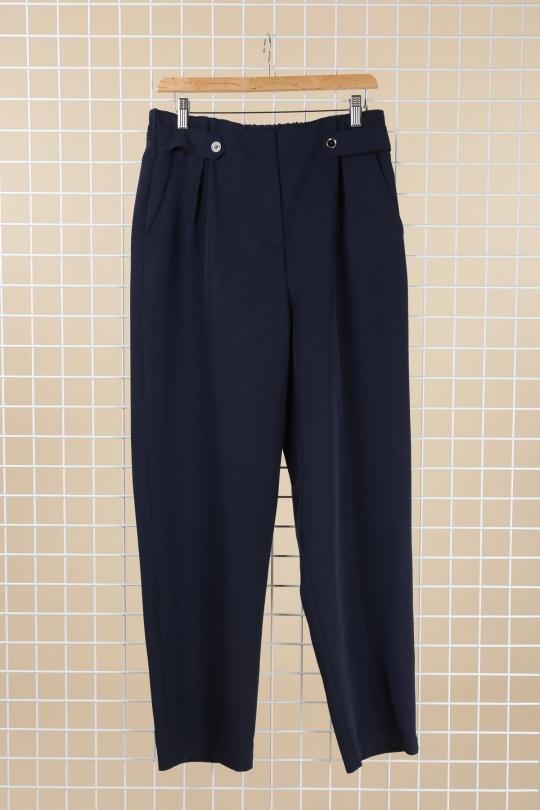 Pantaloni Donna Navy blue VETI STYLE 3666 Efashion Paris