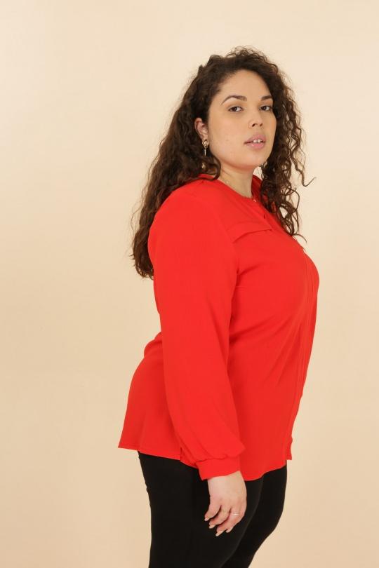 Chemises & blouses Femme Bleu royal VETI STYLE 3340 Efashion Paris