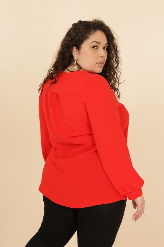 Chemises & blouses Femme Bleu royal VETI STYLE 3340 Efashion Paris