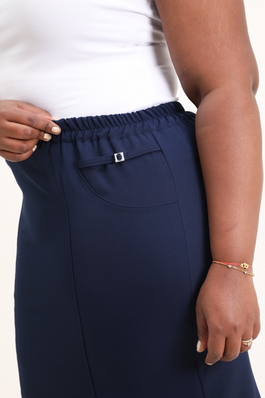 Jupes Femme Noir VETI STYLE 1447 Efashion Paris