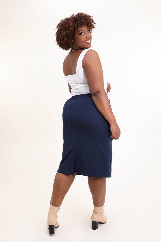 Jupes Femme Noir VETI STYLE 1447 Efashion Paris