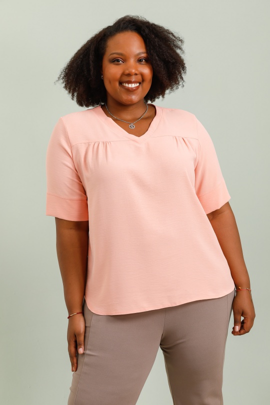 Tuniques Femme Rose VETI STYLE 4980 Efashion Paris