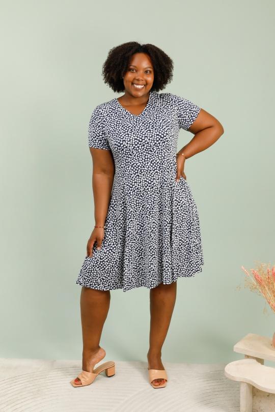 Robes & Combinaisons Femme Marine VETI STYLE 3725-25AM Efashion Paris