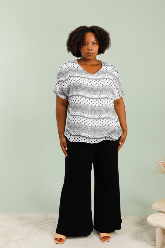 Tuniques Femme Blanc VETI STYLE 5215-A Efashion Paris