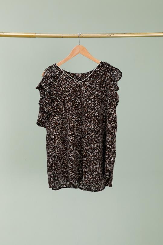 Tuniques Femme Noir VETI STYLE 3440 Efashion Paris