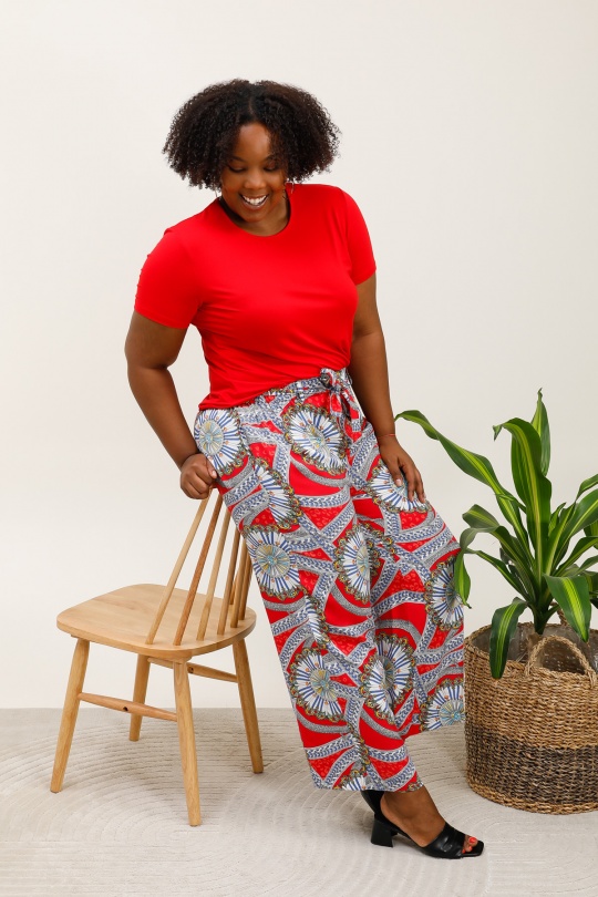 Ensembles Femme Rouge VETI STYLE 3769+206 Efashion Paris