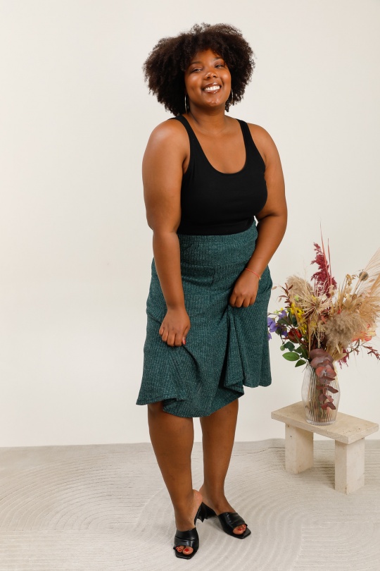 Gonne Donna Deep green VETI STYLE 2411-25H  Efashion Paris