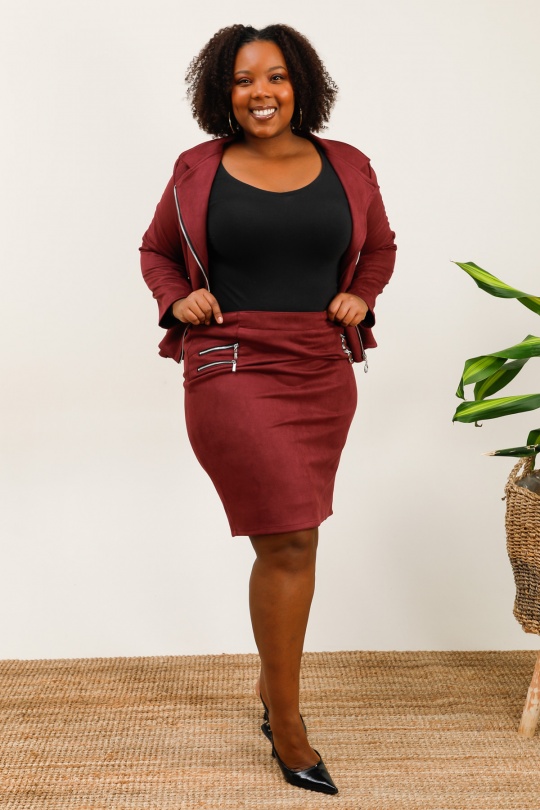 Gonne Donna Eggplant VETI STYLE 3521 Efashion Paris