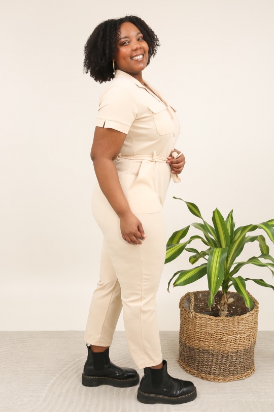 Dresses & Jumpsuits Women Camel VETI STYLE 5434 Efashion Paris