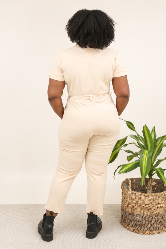 Dresses & Jumpsuits Women Camel VETI STYLE 5434 Efashion Paris