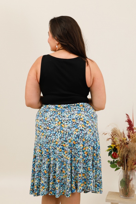 Jupes Femme Rose VETI STYLE 2411-26B Efashion Paris