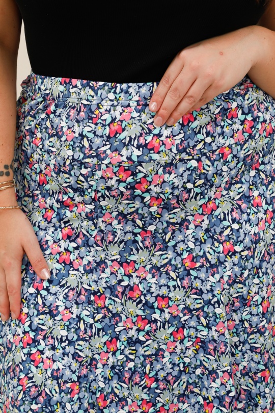 Jupes Femme Rose VETI STYLE 2411-26B Efashion Paris