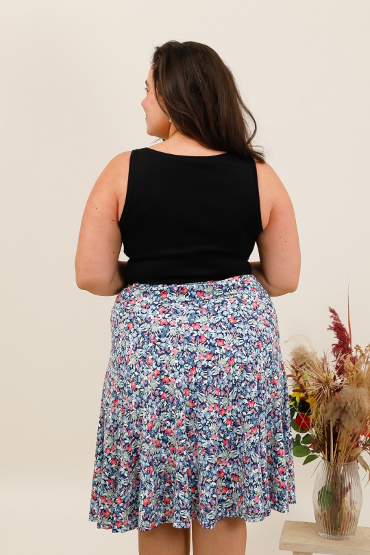 Jupes Femme Rose VETI STYLE 2411-26B Efashion Paris