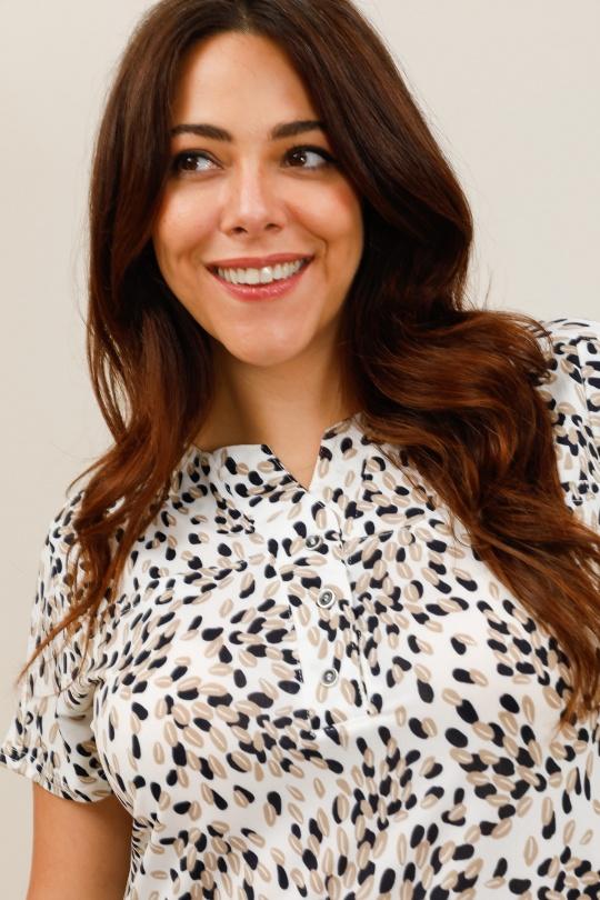 Tuniques Femme Taupe VETI STYLE 5455 Efashion Paris