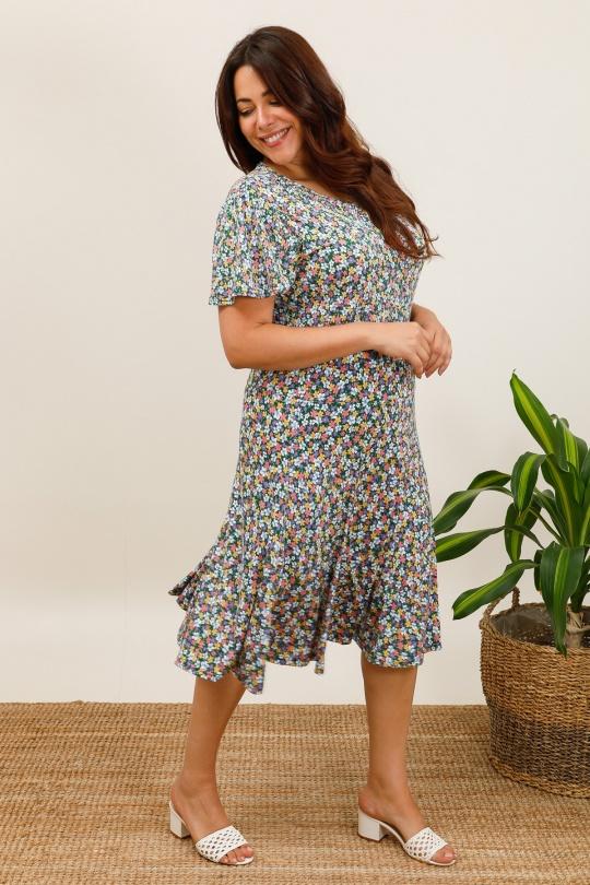 Jupes Femme Vert VETI STYLE 2411-26  Efashion Paris