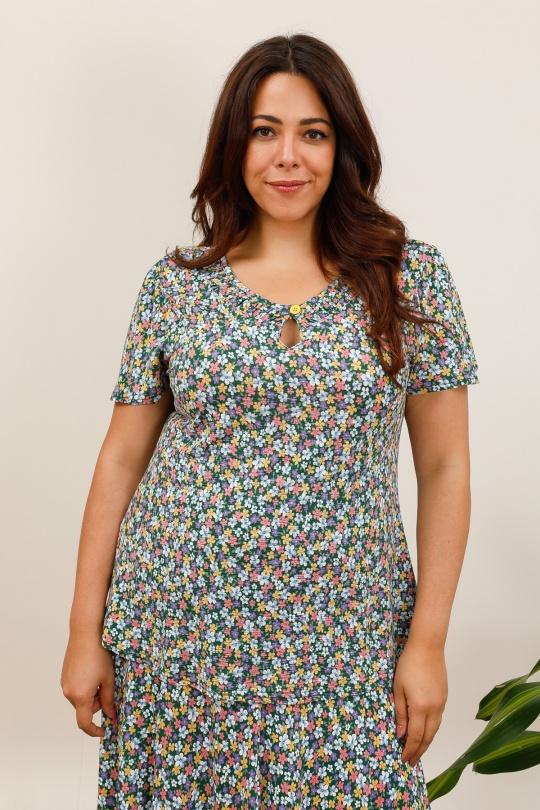 Tuniques Femme Vert VETI STYLE 5180-26 Efashion Paris