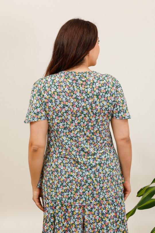 Tuniques Femme Vert VETI STYLE 5180-26 Efashion Paris