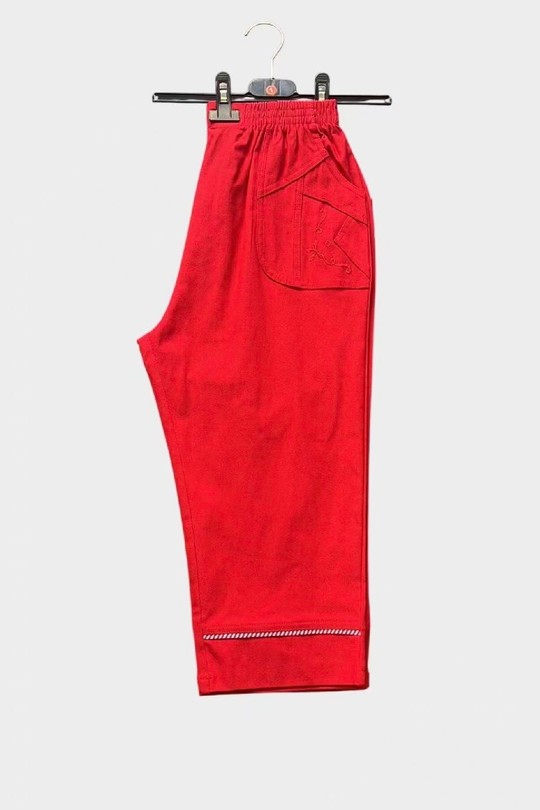 Pantacourts Femme Rouge MELILA L223W Efashion Paris