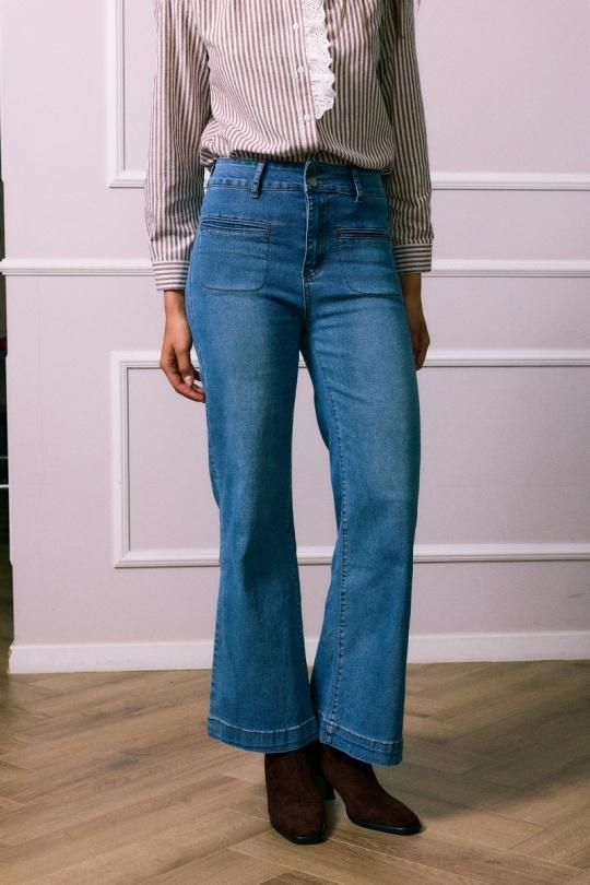Jeans Femme Bleu SO SWEET CP100 Efashion Paris