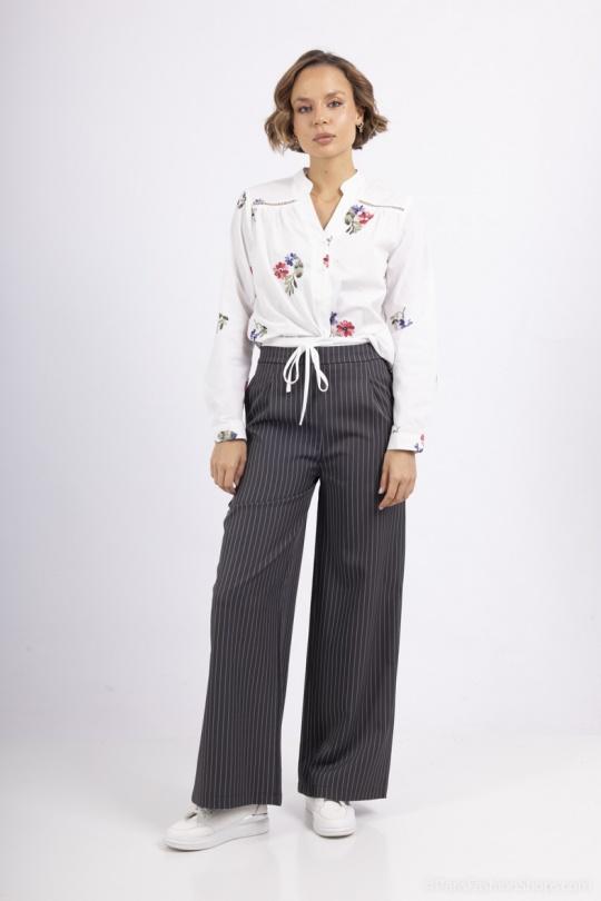 Pantalons Femme Gris SO SWEET CP129 Efashion Paris
