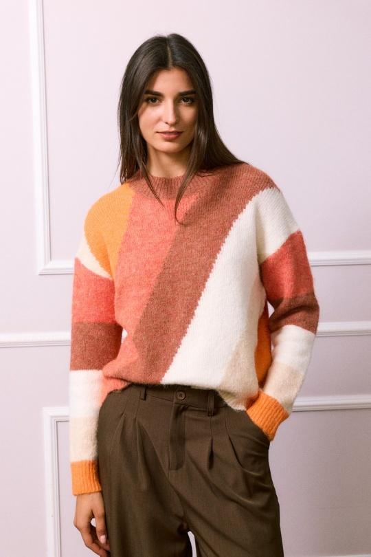 Jumpers Women Brown SO SWEET PL3024 Efashion Paris