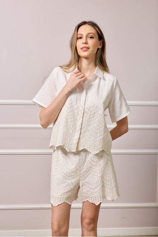 Ensembles Femme Blanc SO SWEET EN624 Efashion Paris