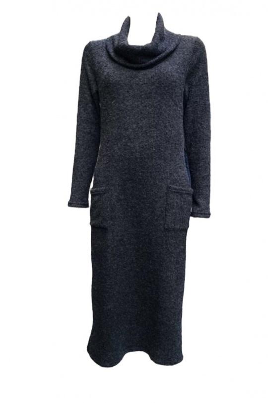 Midi dresses Women Black lonkel ROBE WINDSOR Efashion Paris