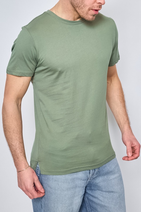 Camisetas Hombre Green MENTEX HOMME BT-128-18 Efashion Paris