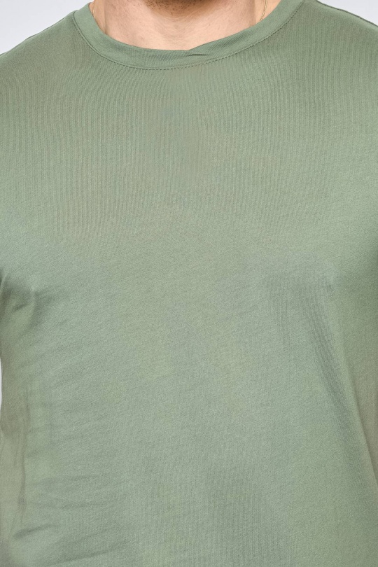 Camisetas Hombre Green MENTEX HOMME BT-128-18 Efashion Paris