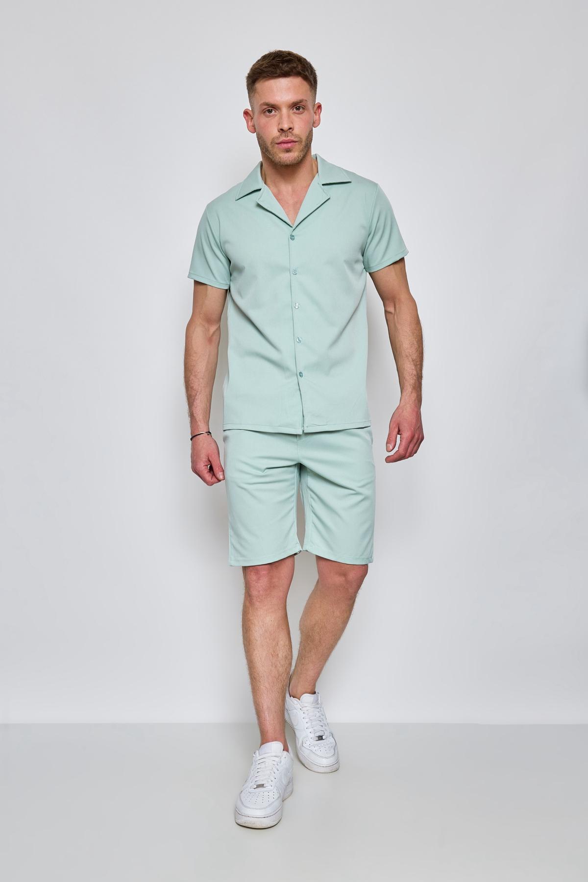 Ensembles Homme Vert MENTEX HOMME Y966+K966 #c Efashion Paris