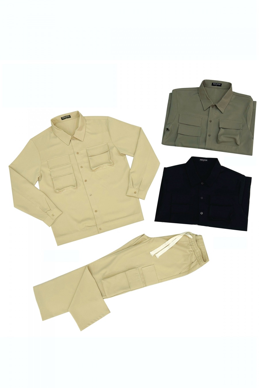 Conjuntos Hombre Mixed colors MENTEX HOMME YN2-650A+B #c Efashion Paris