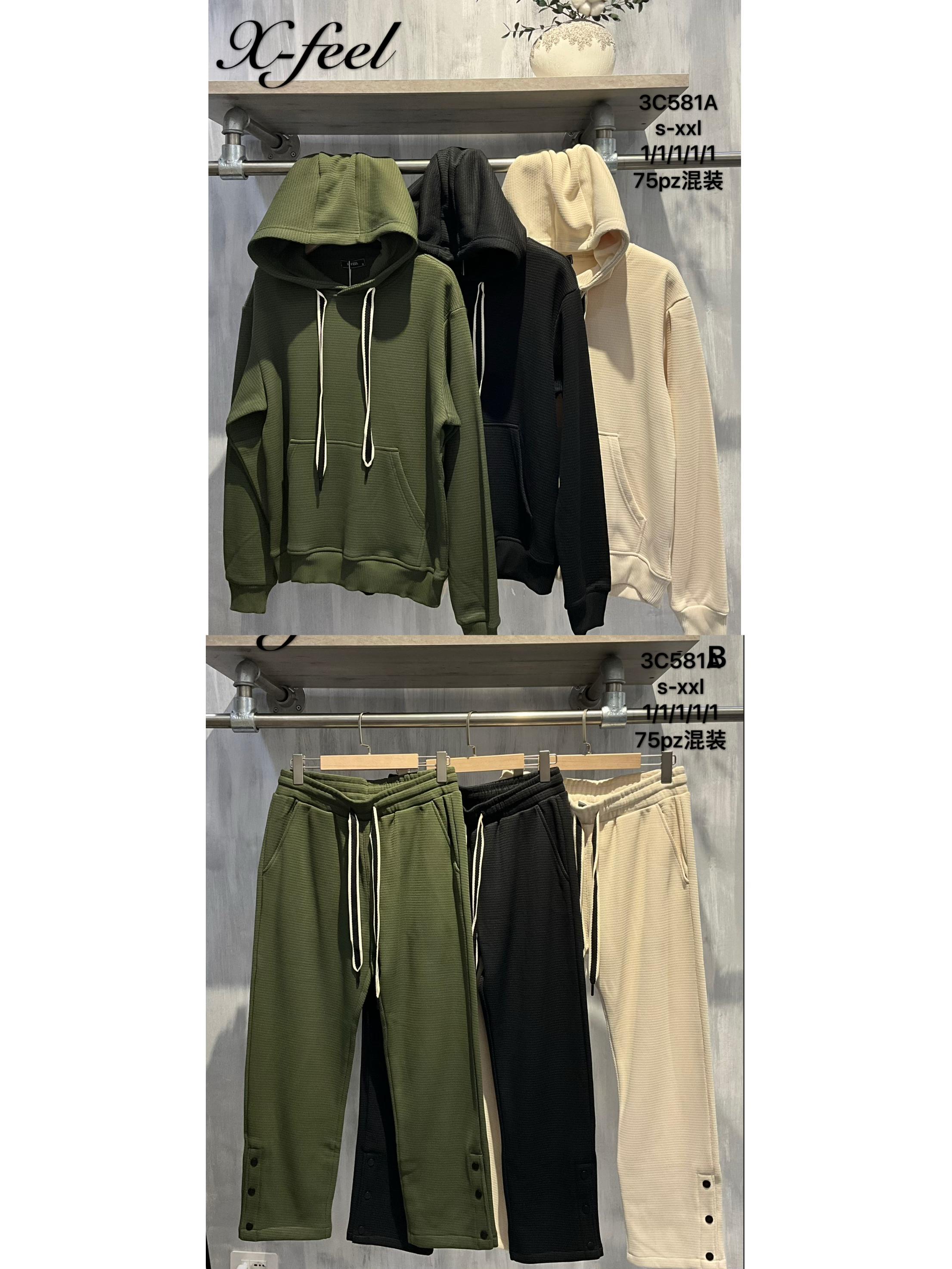 Ensemble pantalon Homme Multicolore MENTEX HOMME 3C581A+B #c Efashion Paris