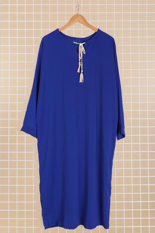 Abaya Femme Gris foncé JL STYLE FR24-01 Efashion Paris
