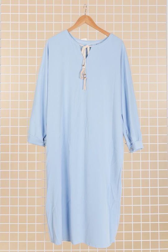 Abaya Femme Gris foncé JL STYLE FR24-01 Efashion Paris