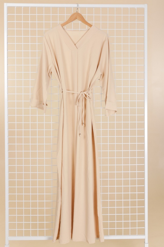 Abaya Femme Camel JL STYLE FR24-05 Efashion Paris
